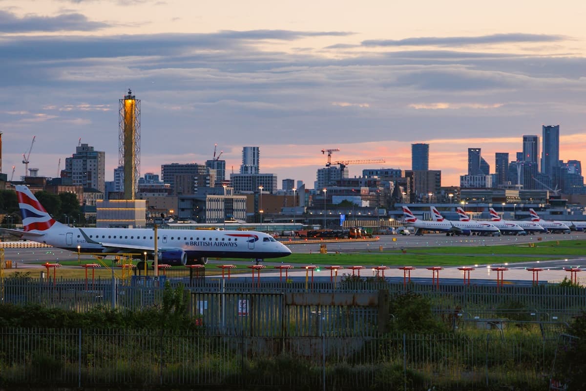 London City Airport — Devon airport transfers